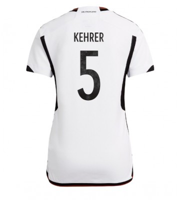 Tyskland Thilo Kehrer #5 Hjemmebanetrøje Dame VM 2022 Kort ærmer